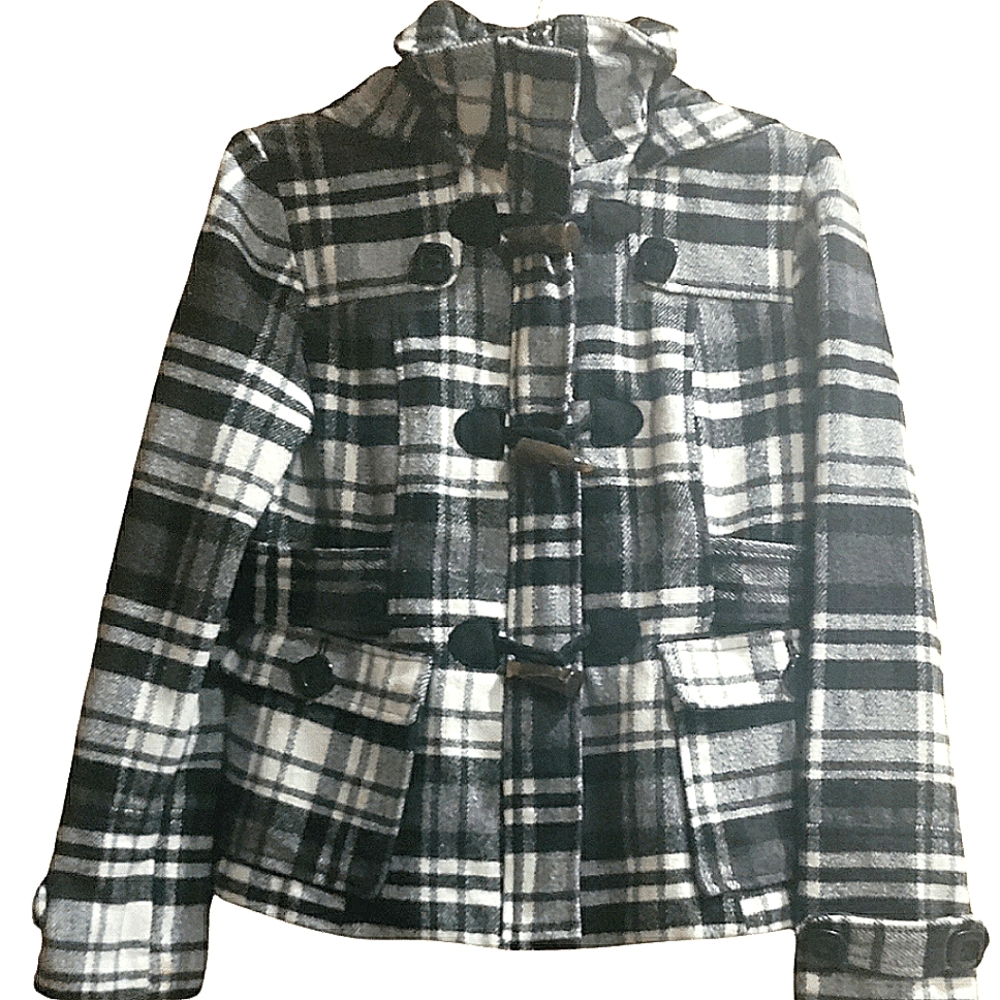 Plaid Winter Coat